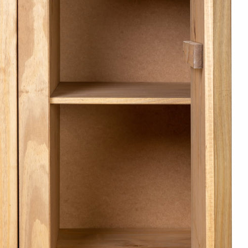 Maison Madeleine -  3Door Wardrobe 118x50x171.5 cm Pine Panama Range